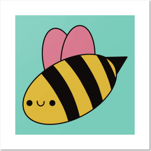 Cute (Bumble)Bee - Kawaii Bee Posters and Art